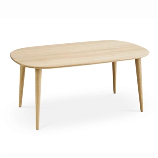 Oak sofabord 60 x 100 cm